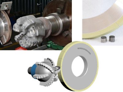 external grinding wheel for pdc