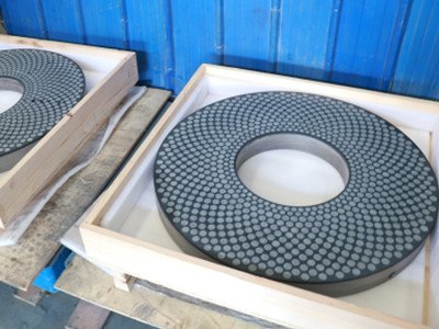diamond double disc grinding wheel