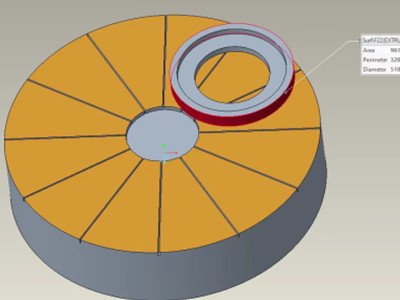 dressing demostrate for cast iron lapping disc