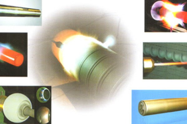 thermal spraying workpieces