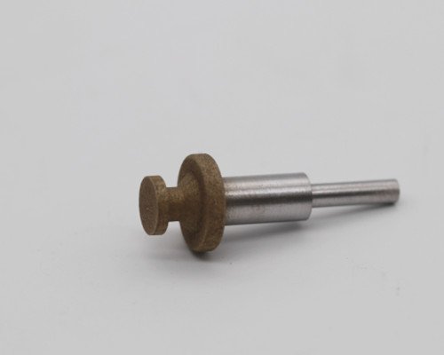 profile grinding pin for glass