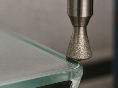 electroplated diamond mounted points for glass