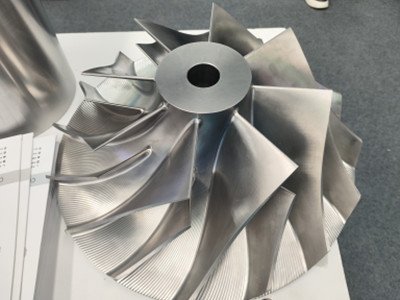 Titanium alloy turbine