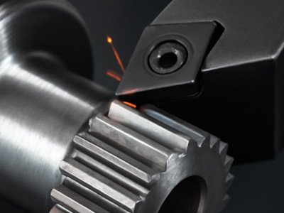 machining steel gear