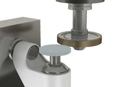 edge grinding optical lens