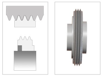 profile diamond rotary dresser