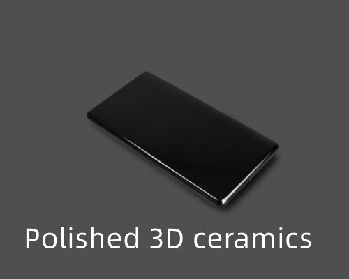 Polished 3D ceramics