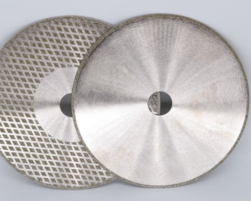 electroplated diamond cutting blades