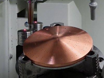 copper machining