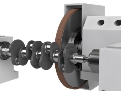 Resin-bond cbn grinding wheel for crankshaft grinding