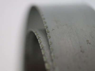 Segmented diamond band saw blade