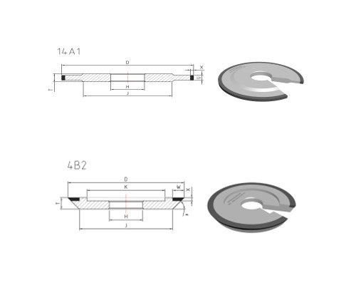 drawings for peel grinding