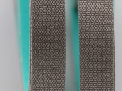 Diamond sanding belts for carbide