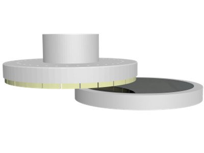 SiC back grinding wheels