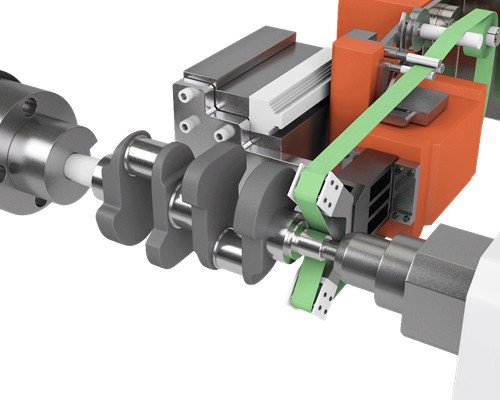 sanding belts for crankshafts